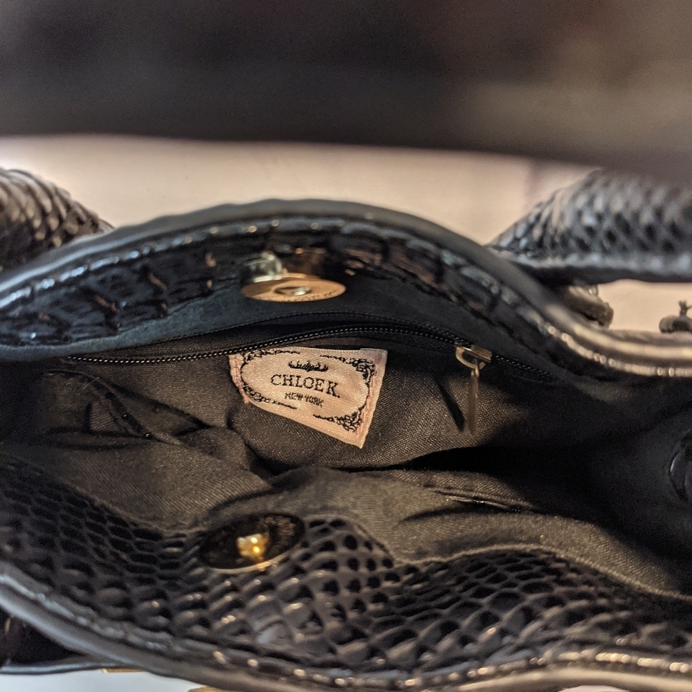 Chloe k black mini purse - Picture 7 of 9